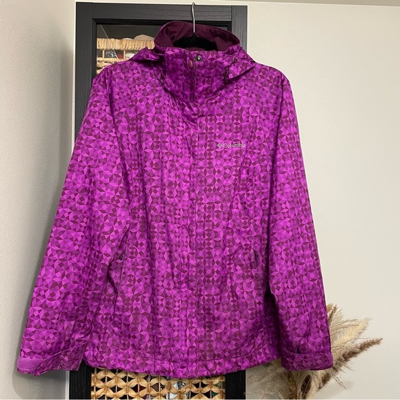 Columbia Outer West Interchange 3in1 shell jacket windbreaker Women’s Small - Picture 2 of 11